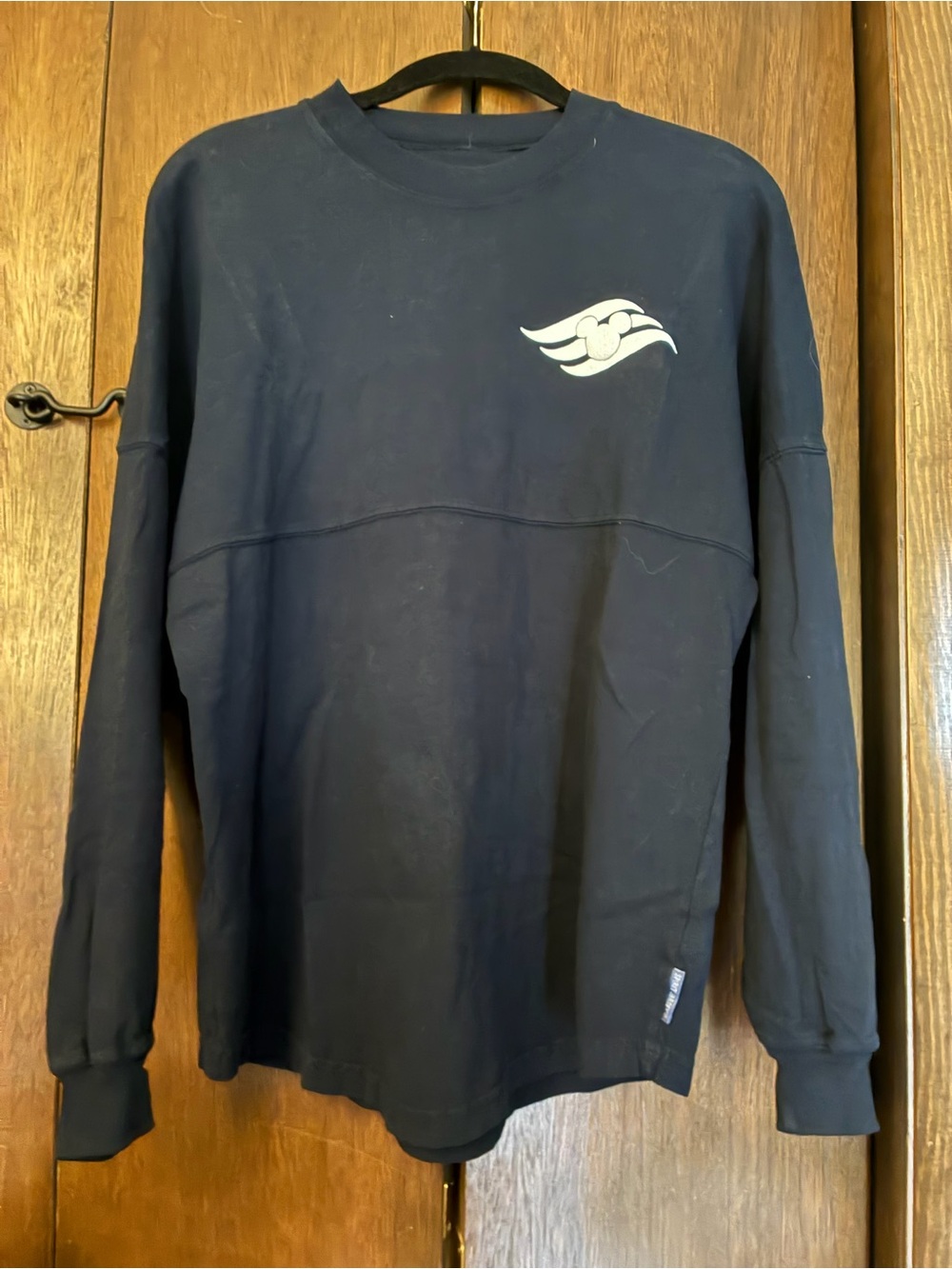 Spirit Jersey in Navy with Disney Cruise Line Crest Logo